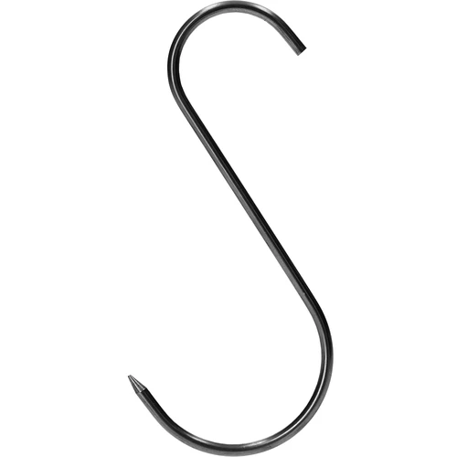 Rookhaken - S-vormig, geslepen, 4 mm x 150 mm, 5 st. - 4