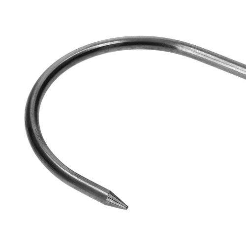 Rookhaken - S-vormig, geslepen, 4 mm x 150 mm, 5 st. - 5