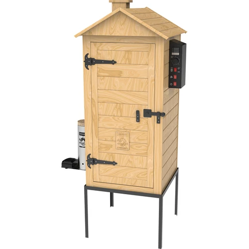 Rookoven 200 L dragON Larch E21 - van lariks, met elektrische verwarmingsmodule en regelaar - 2