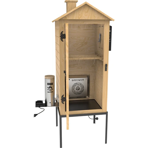 Rookoven 200 L dragON Larch E21 - van lariks, met elektrische verwarmingsmodule en regelaar - 5