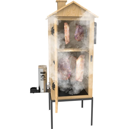 Rookoven 200 L dragON Larch E21 - van lariks, met elektrische verwarmingsmodule en regelaar - 8