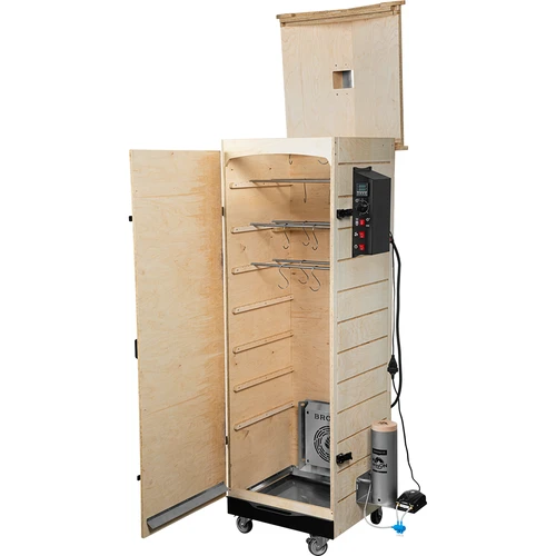 dragON PLYWOOD NATURE rookoven – frameloos, modulair, met digitale controller, 320 L - 3