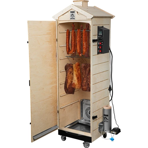 dragON PLYWOOD NATURE rookoven – frameloos, modulair, met digitale controller, 320 L - 4