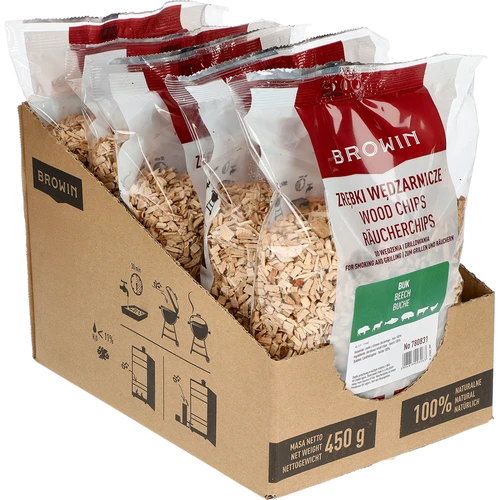 Rooksnippers voor roken en grillen, beuk, 450 g, klasse 2 - 2