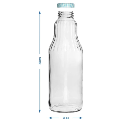 Sapfles 1 L met twist-off dop - fi 43 - 9