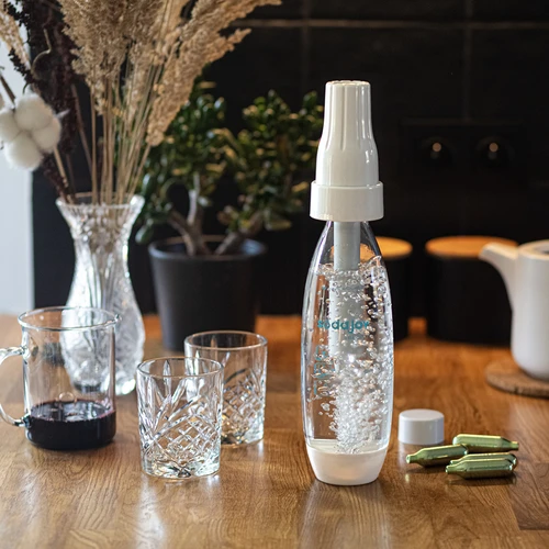 Saturator voor water en dranken + 10 patronen - 9
