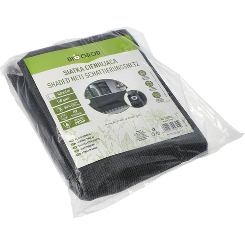 Schaduwdoek (80%, 140 g/m2) 0,9x5 m, grafiet - 2