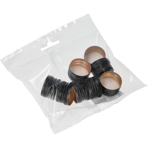 Schroefdop voor flessen fi 28/18 mm - zwart, 8 stuks. - 3