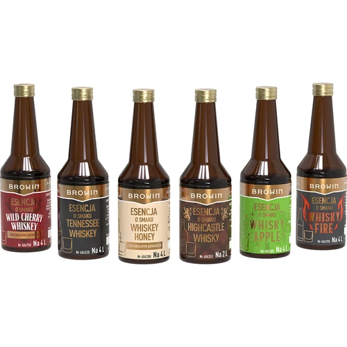 Set van 6 smaakessences - WHISK(E)Y 6x40 ml