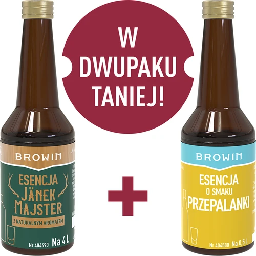 Set van essences Jänek Majster 40 ml + Przepalanka 40 ml - 3