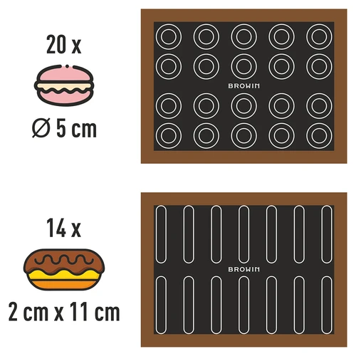 Siliconen bakmat - 8