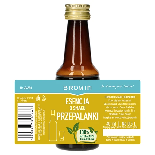 Smaakessence - brandewijn voor 0,5 L - 40 ml - 5