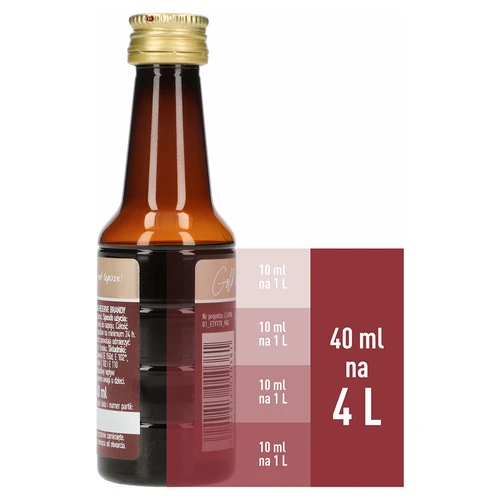 Smaakessentie Reserve Brandy, 40 ml, voor 4 L - 5