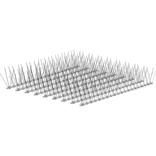 Spikes tegen vogels, op plastic strip, 10 stuks - 2