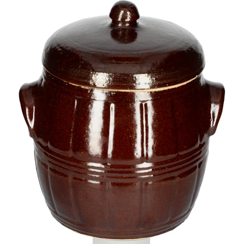 Steengoedvat 4,5 l met deksel