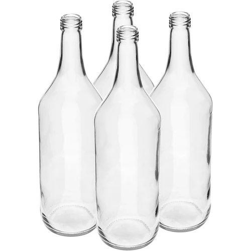 Tafel Fles 1 L met dop fi28 - 4 stuks - 3
