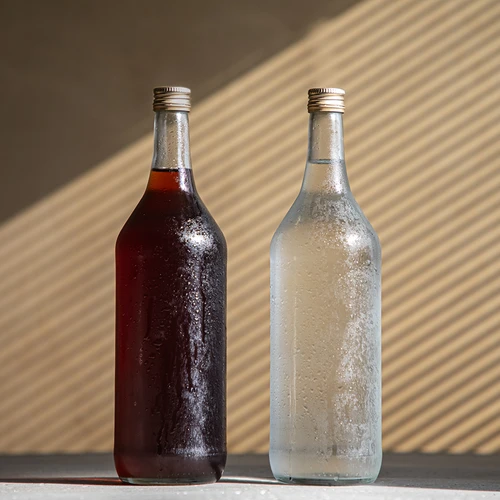 Tafel Fles 1 L met dop fi28 - 4 stuks - 8