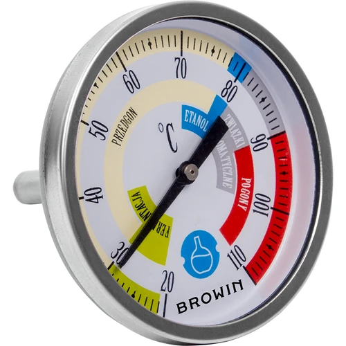 Thermometer voor destillatie (+20°C tot +110°C) 5,5cm