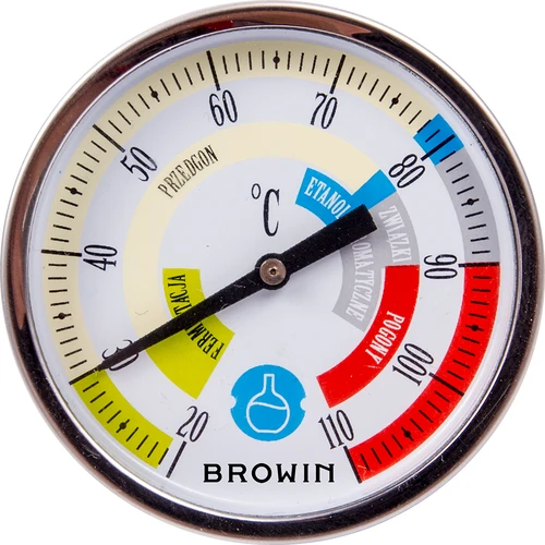 Thermometer voor destillatie (+20°C tot +110°C) 5,5cm - 2