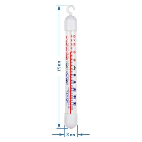 Thermometer voor koelkasten en vriezers (-50°C tot +40°C) 17cm - 2