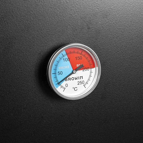 Thermometer voor rokerij en BBQ (0°C tot +250°C) 5,2cm - 5