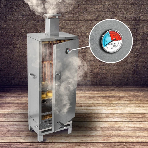 Thermometer voor rokerij en BBQ (0°C tot +250°C) 5,2cm - 7