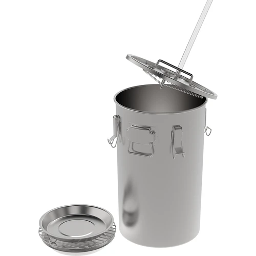 Thuisrokerij in een pot, 35 L, voor op het gasfornuis - 3
