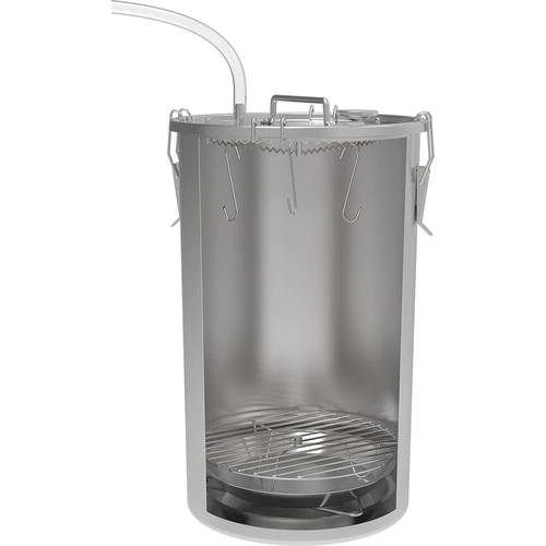 Thuisrokerij in een pot, 35 L, voor op het gasfornuis - 5