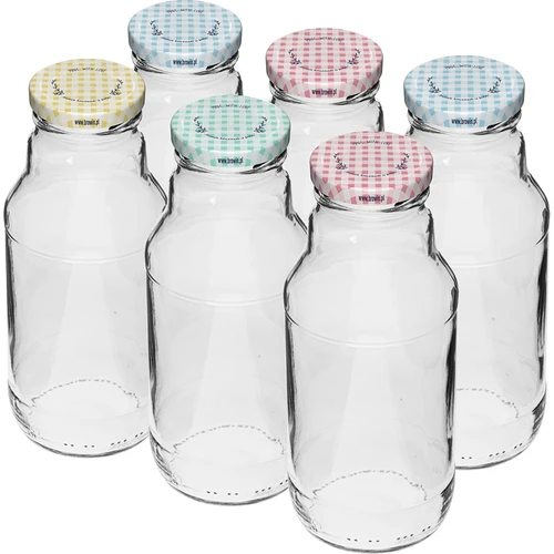 TO fles voor sap 330 ml met dop fi 43 - 6 stuks