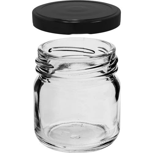 TO pot 40 ml met gekleurde deksel fi 43 - 10 stuks - 3