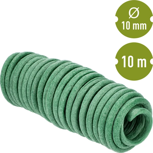 Tuindraad bekleed met schuim, groen, 10 m, fi 10mm - 2
