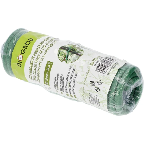 Tuindraad bekleed met schuim, groen, 10 m, fi 10mm - 6