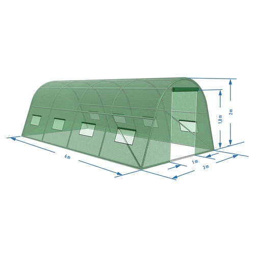 Tuinkas (folie) 3x6x2 m - 16