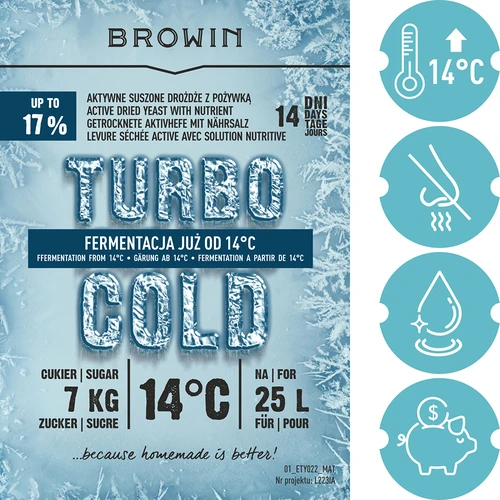 Turbo Cold Gist 120 g - 5