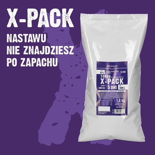 Turbo Gist X-Pack 1,8 kg - professioneel, voor grote brouwsels - 6