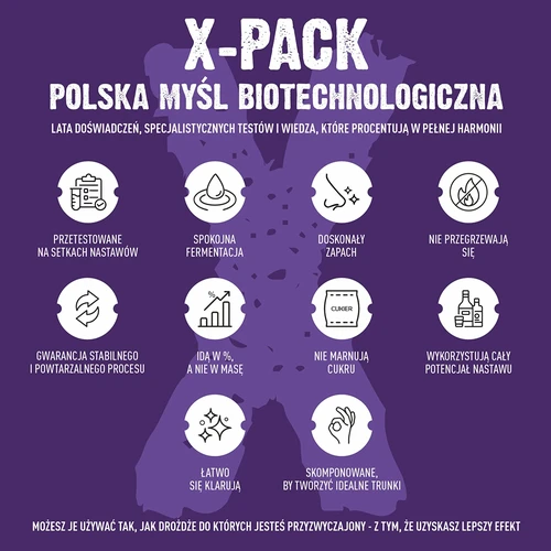 Turbo Gist X-Pack 1,8 kg - professioneel, voor grote brouwsels - 7