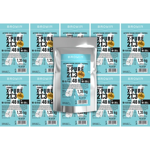 Turbo Gist X-Pure 21,3%, 10 x 25 L, 1,35 kg - 5