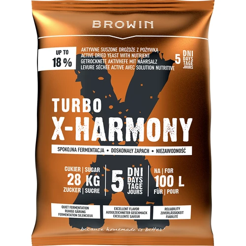 Turbo X-Harmony Gist 18%, 100 L, 360g
