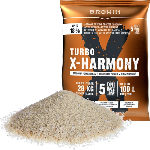 Turbo X-Harmony Gist 18%, 100 L, 360g - 3