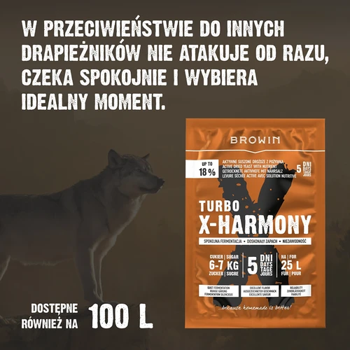 Turbo X-Harmony Gist 18%, 25 L, 138 g - 7