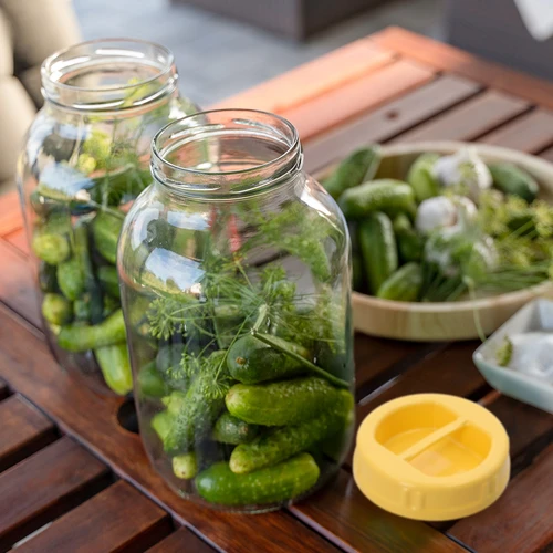Twist-off pot 4 L en kunststof deksel fi 100 met handvat - 6