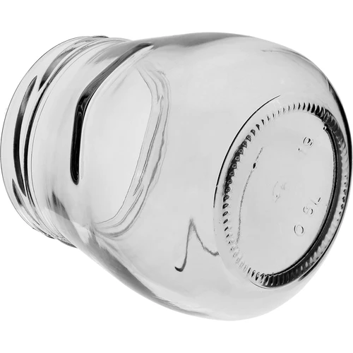 Twist-off pot 500ml "Omgekeerde Amfora" met gekleurde deksel fi 82/6, 6 stuks - 8