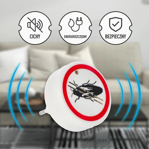 Ultrasone insectenverjager - voor huishoudelijk gebruik - 10