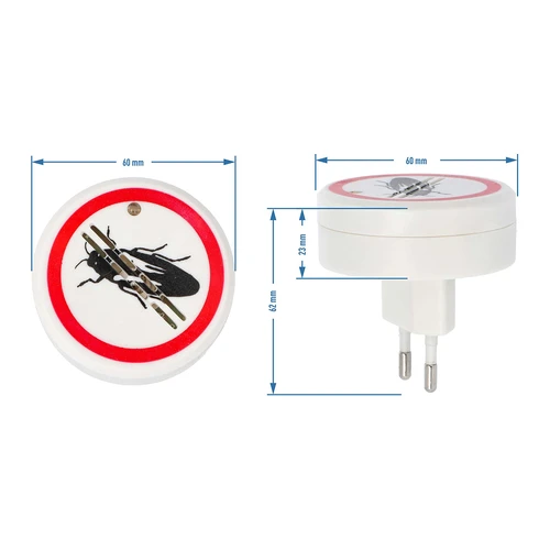 Ultrasone insectenverjager - voor huishoudelijk gebruik - 6