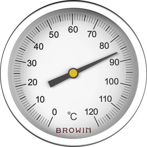 Universele thermometer (0°C tot +120°C) 5cm - 2