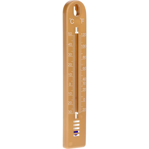 Universele thermometer (-30 tot +50°C), 17 cm, lichtbruin - 2