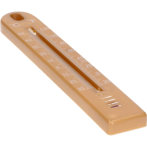 Universele thermometer (-30 tot +50°C), 17 cm, lichtbruin - 3