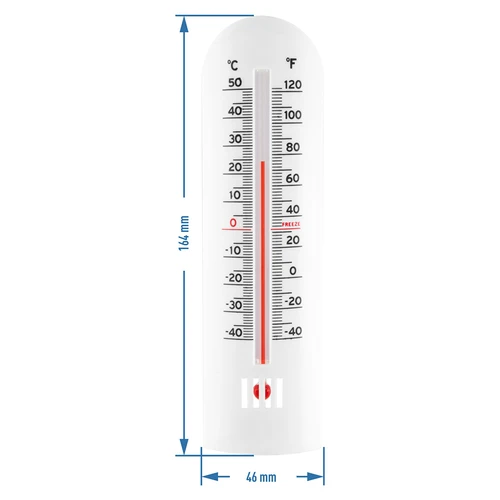 Universele thermometer (-40°C tot +50°C) 16cm - 2