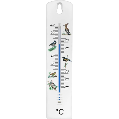 Universele thermometer met afbeelding - vogels (-30°C tot +50°C) 20cm