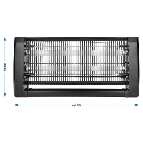 UVA insectendodende lamp 20 W, zwart - 4